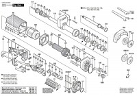 Bosch 0 602 242 435 ---- Hf Straight Grinder Spare Parts